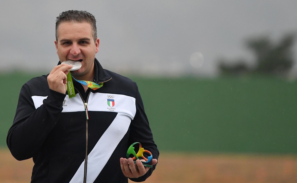 Rio, Innocenti argento nel double trap Rio, Innocenti argento nel double trap