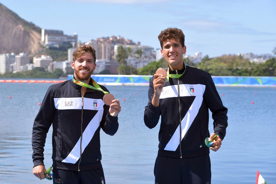 Rio 2016, canottaggio: bronzo Abagnale-Di Costanzo nel due senza