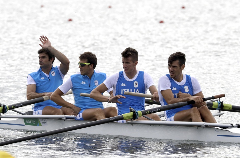 Canottaggio, altra medaglia per l'Italia: bronzo nel quattro senza