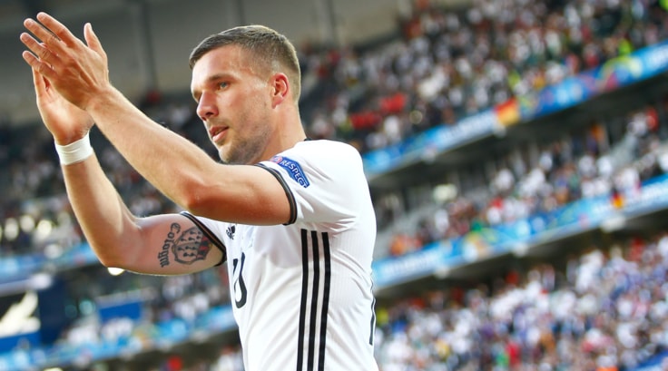 Podolski dice addio alla nazionale tedesca