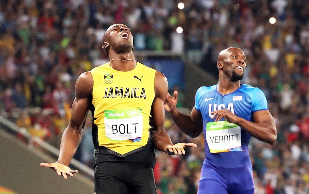 Rio, Bolt oro anche nei 200, ma senza record: 19"78
