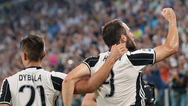 Serie A Juventus: Higuain-Dybala, vai col tango