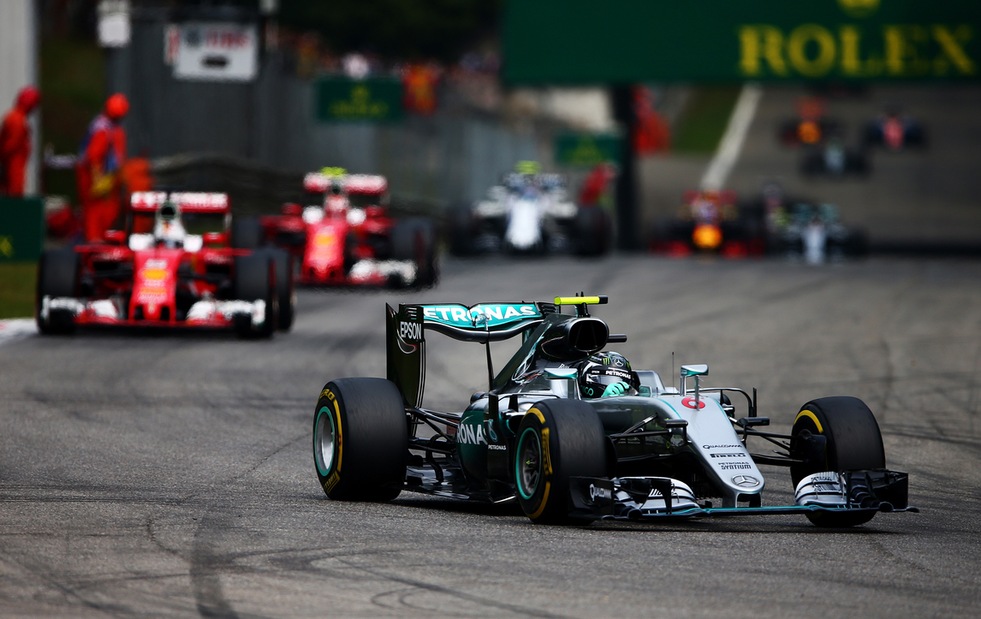 F1 Gp d'Italia: dominio Rosberg, Vettel terzo