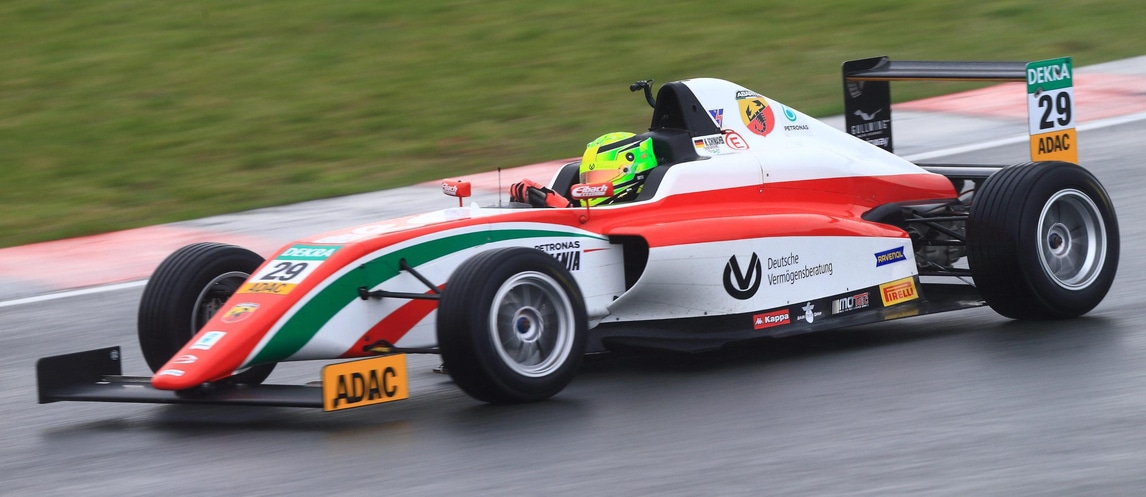 Schumacher Jr, successo nella F4 italiana a Vallelunga