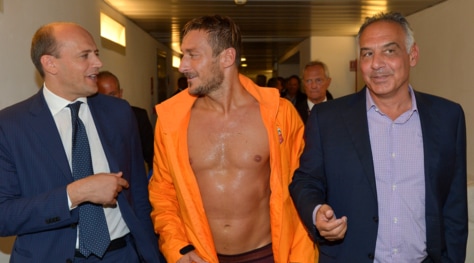 Roma, Pallotta: «Pensavo che Totti sbagliasse...»