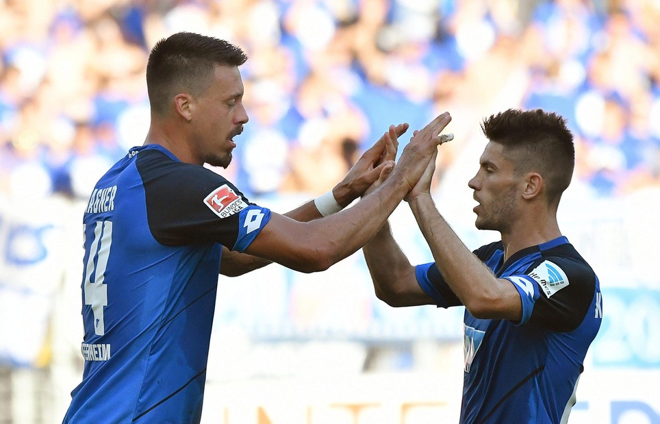 Bundesliga, Werder ko 2-1. Hoffenheim, super rimonta