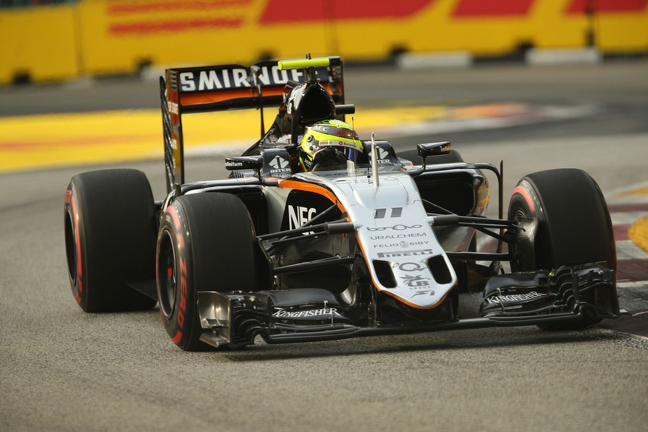 F1 Singapore, Perez penalizzato di otto posizioni