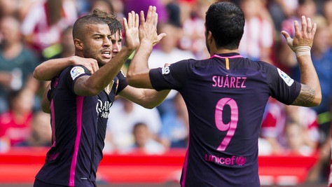 Barcellona, 5-0 al Gijon: doppietta di Neymar