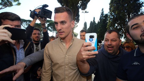 Napoli, Milik pronto a rientrare in gruppo