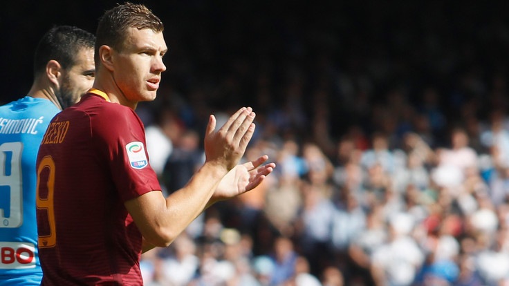 Serie A Roma, questo è Dzeko: non era mai partito così bene