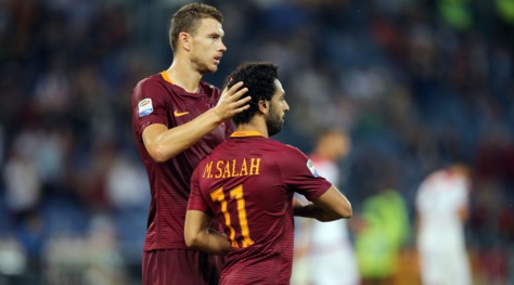 Roma, Dzeko-Salah primi al gioco delle coppie