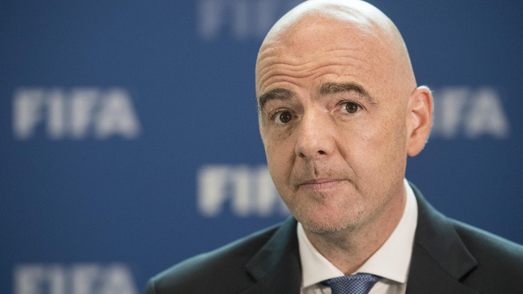 Infantino: «Totti alla Fifa? Sarebbe un onore»