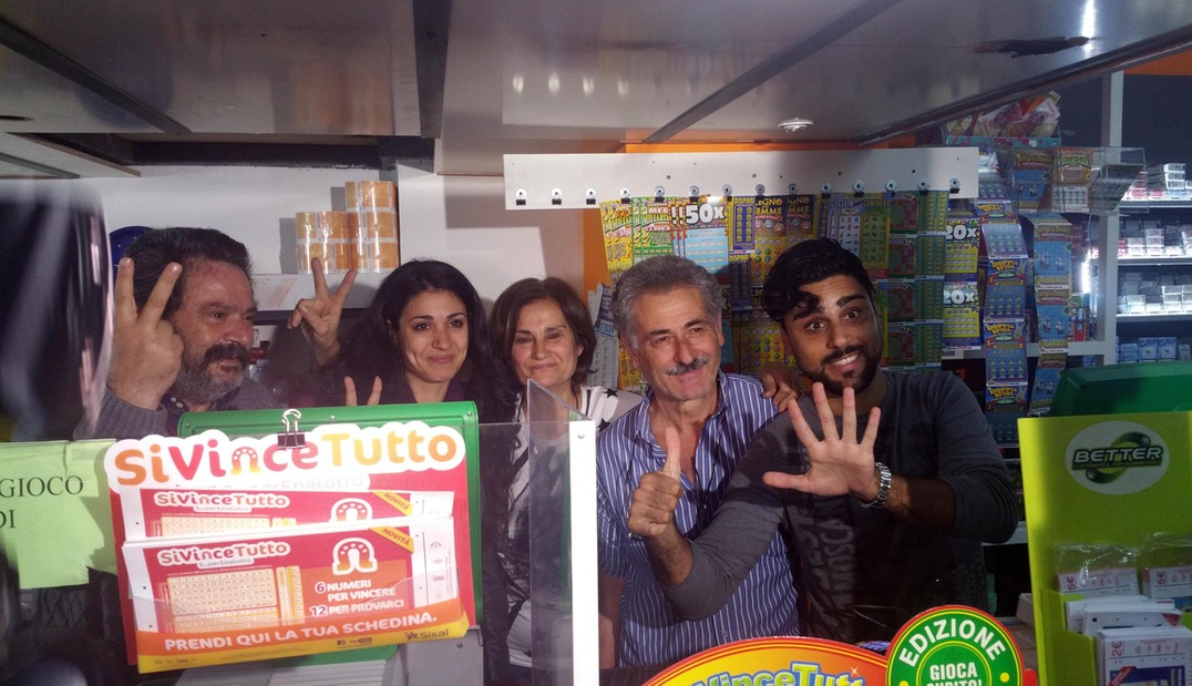 Superenalotto: vinto il jackpot da 163 milioni di euro in Calabria