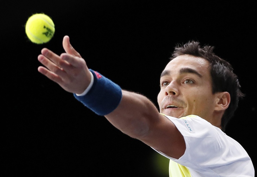 Tennis, Atp Parigi-Bercy: Fognini eliminato