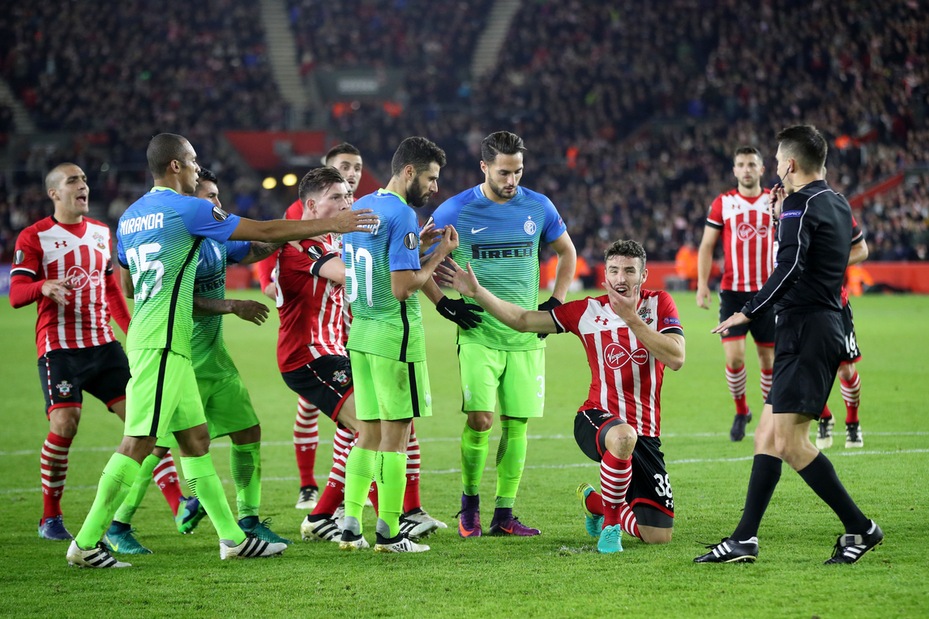 Europa League Southampton-Inter 2-1: nerazzurri quasi fuori