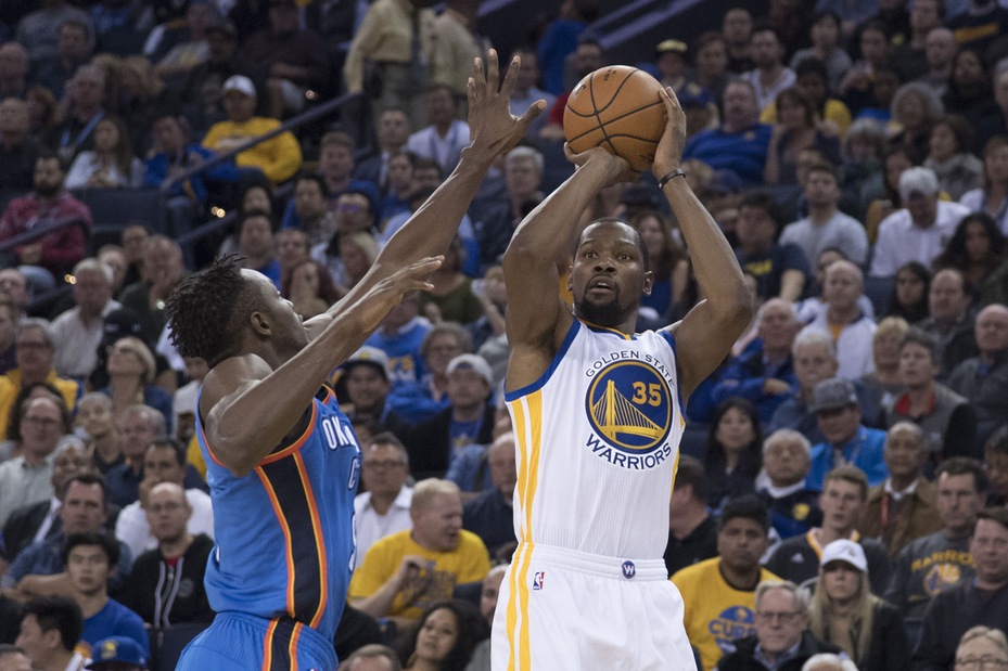 Durant travolge i Thunder, Golden State a valanga