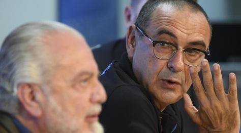 Napoli, armistizio De Laurentiis-Sarri: avanti senza sconti