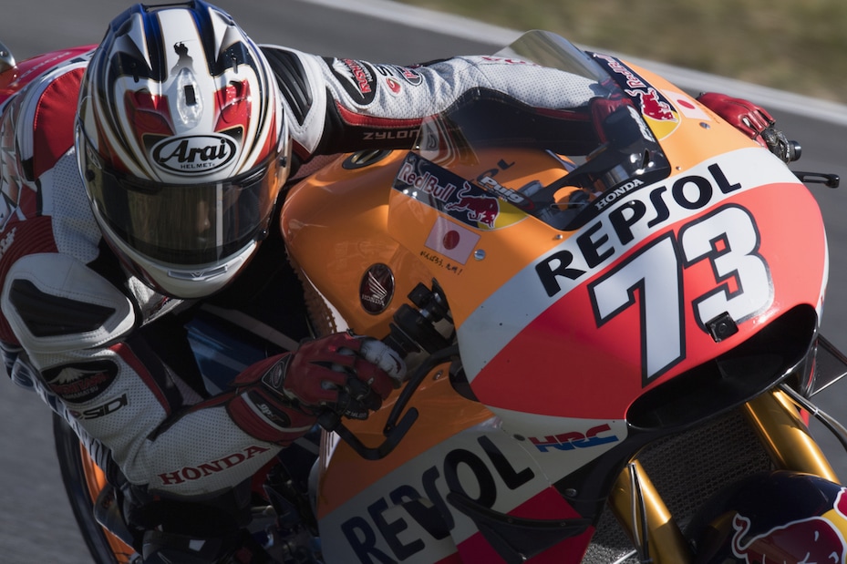 MotoGp, Pedrosa in pista a Valencia MotoGp, Pedrosa in pista a Valencia