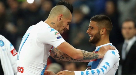 Serie A, Napoli-Inter 3-0: Hamsik raggiunge Cavani