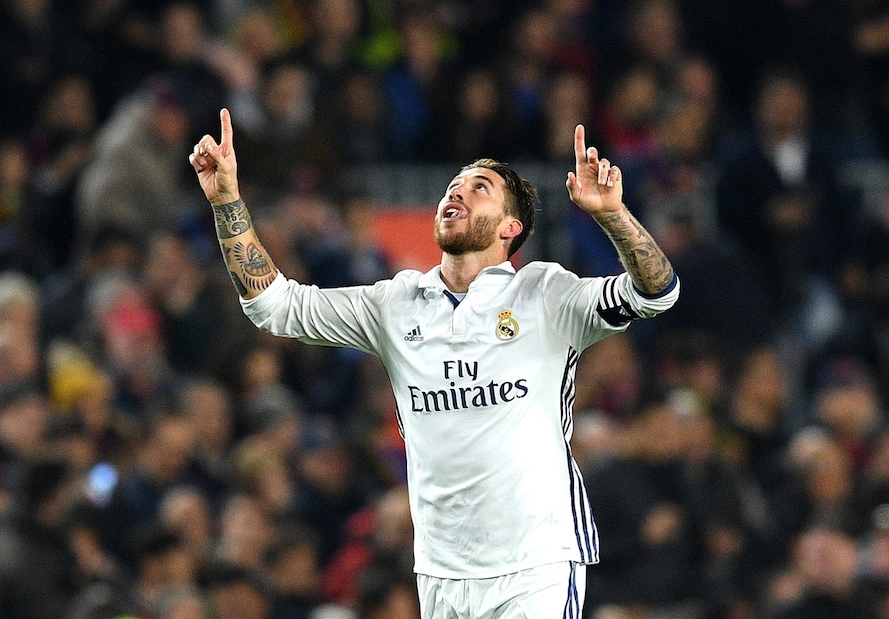 Real Madrid, Sergio Ramos mantiene a distanza il Barcellona