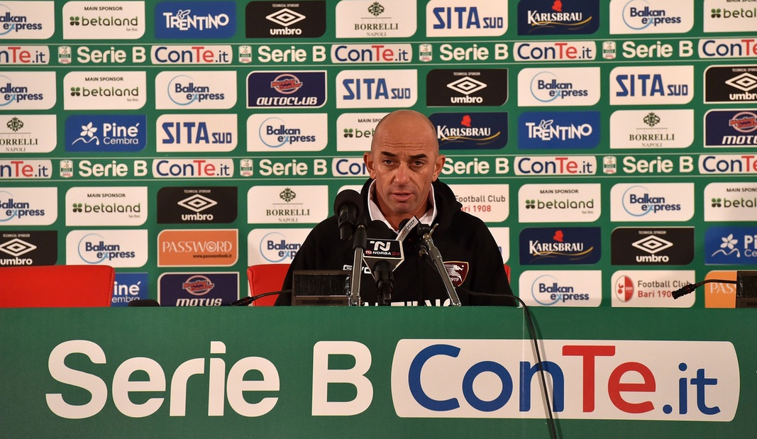 Serie B Salernitana, Bollini: «Concentrazione alta»