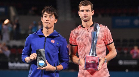 Tennis, Atp Brisbane: trionfa Dimitrov, Nishikori si arrende