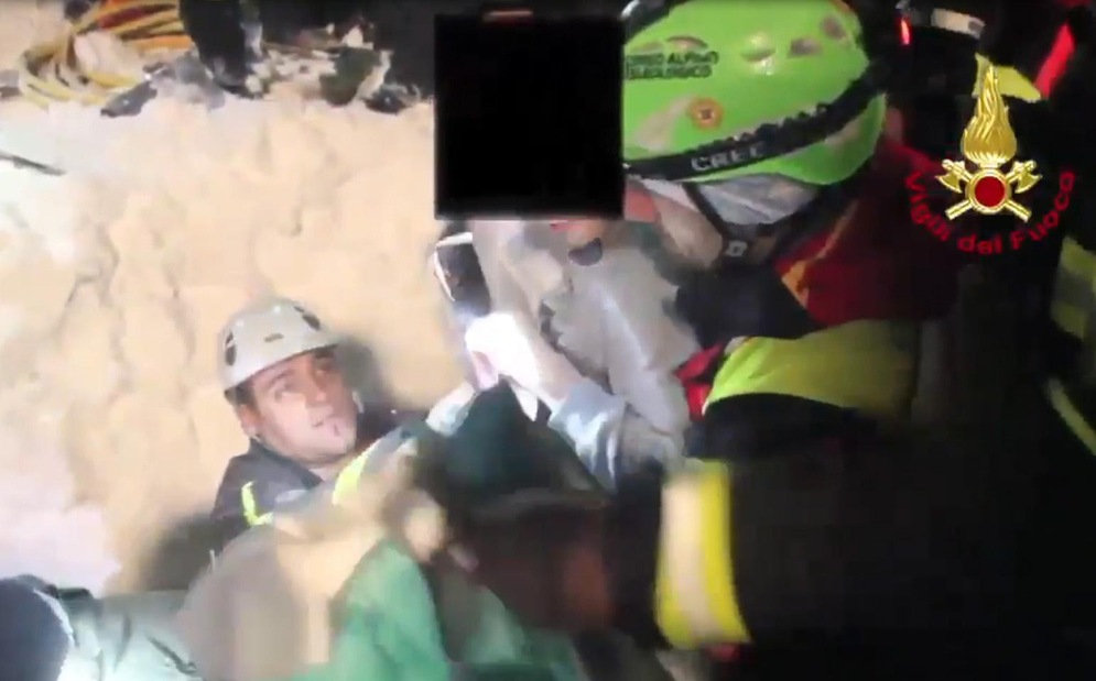 Rigopiano: undici persone in salvo, cinque le vittime