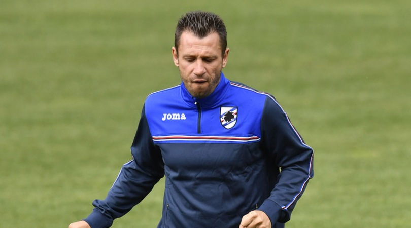 Cassano pronto a rescindere con la Sampdoria: ritiro se non arriva una chiamata dalla A