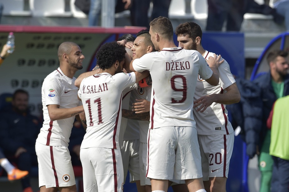 Serie A Crotone-Roma 0-2, il tabellino