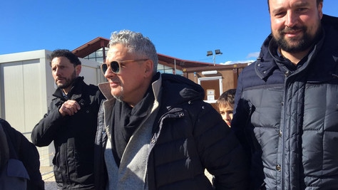 Baggio, compleanno tra Norcia e Amatrice per i 50 anni: «Per capire bisogna esserci»