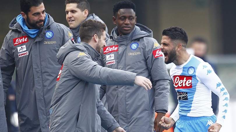 Napoli irrefrenabile: nessuno va in gol così