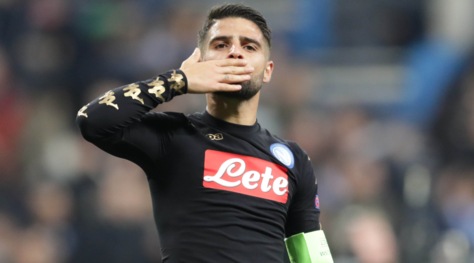 Insigne, Napoli celebra la sua bandiera