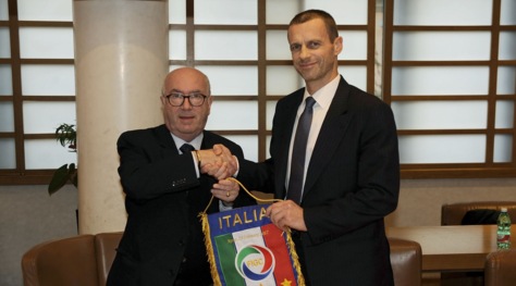 Uefa, Ceferin: «Senza stadio Roma, disastro per il calcio italiano»