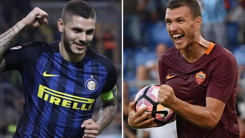 Serie A, Inter-Roma: si punta sulla sfida Icardi-Dzeko