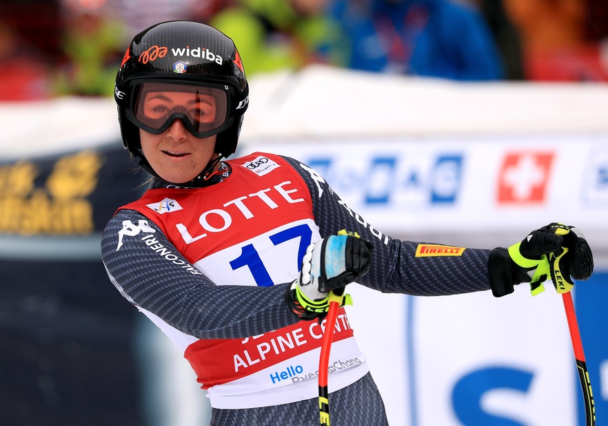 Cdm discesa, Goggia: quarto tempo ad Aspen