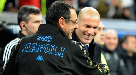 Napoli, Sarri sfida sua maestà Zidane