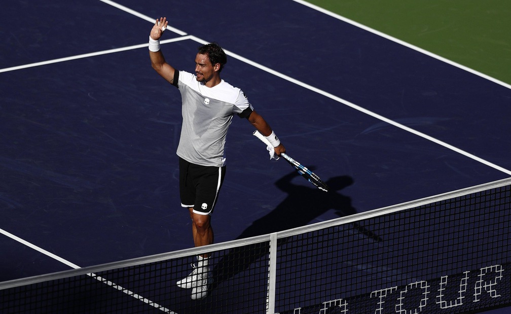 Tennis, Indian Wells: super Fognini, Tsonga ko