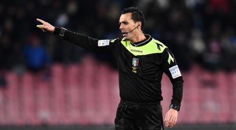Serie A, gli arbitri della 29ª giornata: Roma-Sassuolo a Di Bello