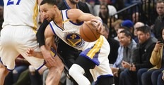 Curry spegne i Thunder, Harden piega i Nuggets