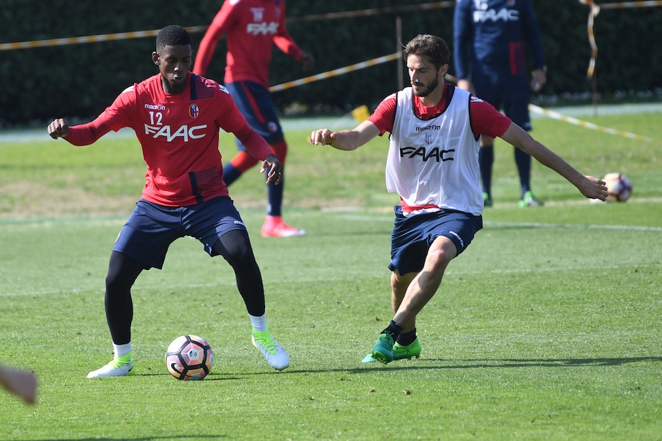 Serie A Bologna, Di Francesco e Masina in gruppo