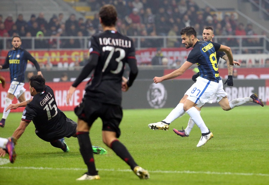 Serie A, Inter-Milan: nerazzurri avanti a 2,10