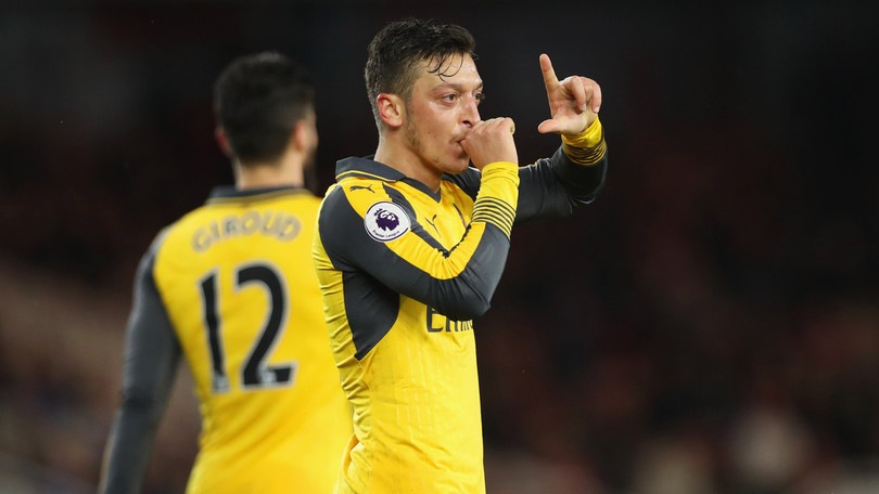 Middlesbrough-Arsenal 1-2: decidono Sanchez e Ozil