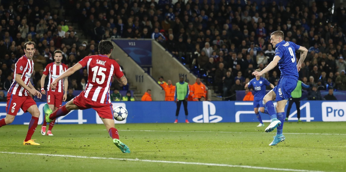 Leicester-Atletico Madrid 1-1, le Foxes salutano la Champions League