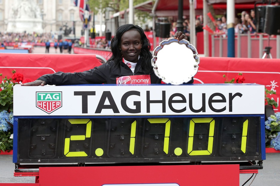 Maratona di Londra: grandissima impresa della Keitany
