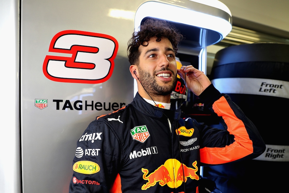 F1 Russia, Ricciardo: «Punto alla top 5»