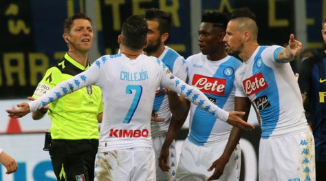 Moviola Inter-Napoli: D’Ambrosio rischia. Ghoulam, non è rigore