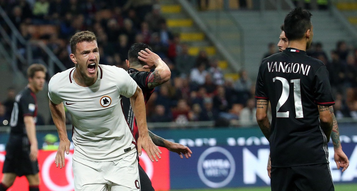 Serie A, Dzeko capocannoniere a 1,85