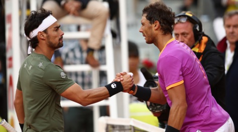 Madrid, Fognini battuto da Nadal