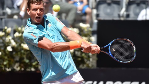 Internazionali Bnl d'Italia, Pouille ko all'esordio: avanza Berdych