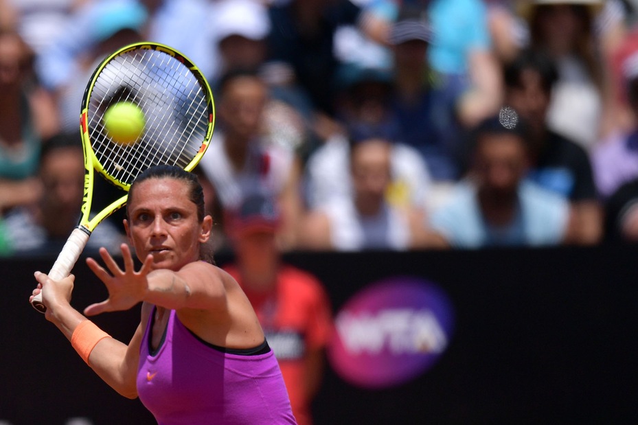 Internazionali d'Italia: resta solo Fognini, eliminata la Vinci